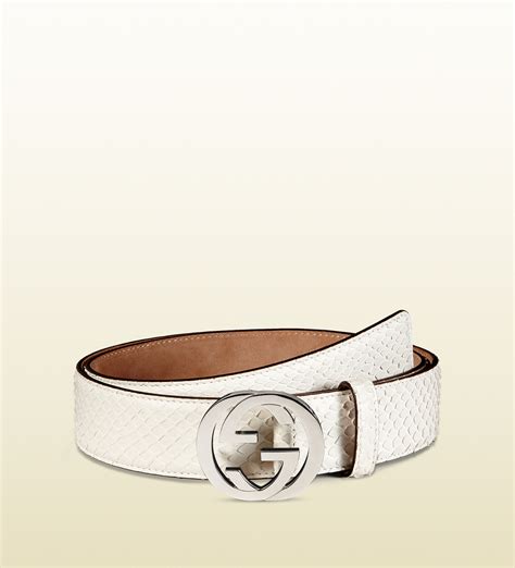 women white gucci belt|authentic Gucci women belt.